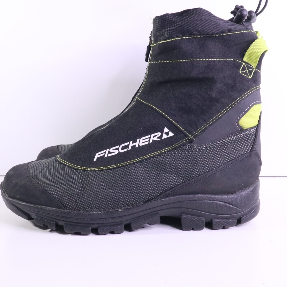 Fischer S20611 Men's Winter Boots Black Size EU 43 US 9 Nice Condition